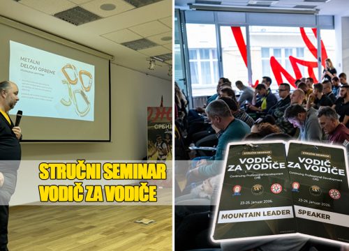 Prvi profesionalni seminar za UIAA planinske vodiče: kako postati dobar lider na planini?