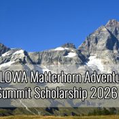 The LOWA Matterhorn Adventure Summit Scholarship