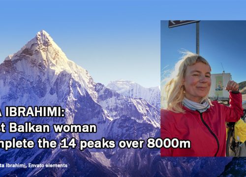 Uta Ibrahimi: Prva žena sa Balkana koja je osvojila svih 14 vrhova preko 8000m