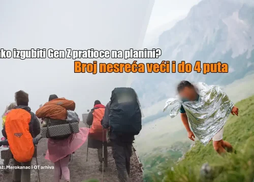 Kako izgubiti Gen Z pratioce u planini? Broj nesreća 4 puta veći za mlađe od 25 godina